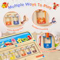 Load image into Gallery viewer, Joylike Wooden Color Matching Counting Puzzle for Toddlers Educational Fine Montessori Game Board - Joylike