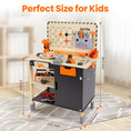 Load image into Gallery viewer, Joylike Kids Tool Set - Premium Wooden Toddler Tool Bench with Tools - Joylike