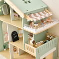 Load image into Gallery viewer, Joylike 53PCS Wooden Dollhouse for Kids, Family Dollhouse Including Toy Figures, Furniture and Accessories - Joylike