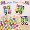 Load image into Gallery viewer, Joylike Wooden Color Matching Counting Puzzle for Toddlers Educational Fine Montessori Game Board - Joylike
