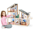 Load image into Gallery viewer, Joylike Large Wooden Dollhouse Kit with Realistic Furniture Design - Joylike
