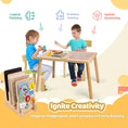 Load image into Gallery viewer, JoyLike Kids Table for Drawing and Sensory Play with 4 Montessori Activity Boards - Joylike
