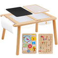 Load image into Gallery viewer, JoyLike Kids Table for Drawing and Sensory Play with 4 Montessori Activity Boards - Joylike
