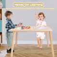Load image into Gallery viewer, JoyLike Kids Table for Drawing and Sensory Play with 4 Montessori Activity Boards - Joylike
