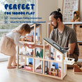 Load image into Gallery viewer, Joylike Large Wooden Dollhouse Kit with Realistic Furniture Design - Joylike
