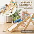 Load image into Gallery viewer, JoyLike Foldable Pikler Triangle Climbing Set - Montessori Kids Climbing Toys - Joylike
