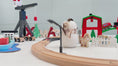 Load and play video in Gallery viewer, Joylike 153pcs Wooden Train Set, Toy Train for Boys & Girls
